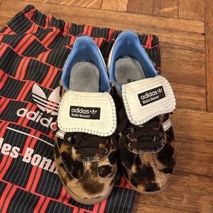 adidas wales Bonner Leopard sambas pony hair
